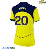 Tottenham Hotspur Mohammed Kudus #20 3rd trikot Frauen 2025-26 Kurzarm